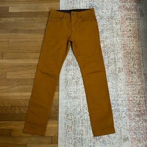 Prana, slim, fit bronze pants 30x32